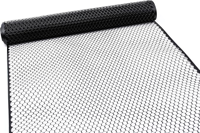 Tenax 2A230090 Poultry Fence 3' x 25' Black Made in USA