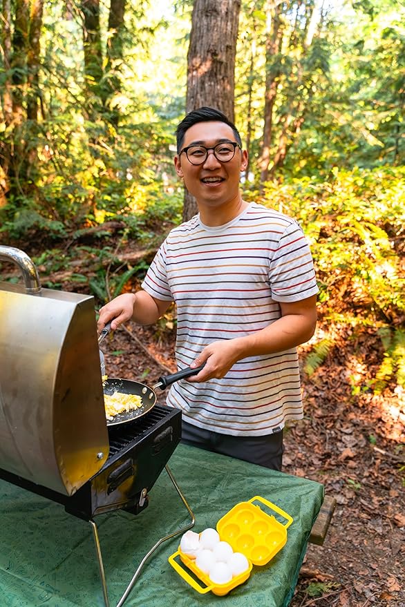 Coghlan's 2-Count Camping Egg Holder – Durable, Compact, Lightweight Storage Container for Outdoor Cooking, Travel, and Camping Adventures