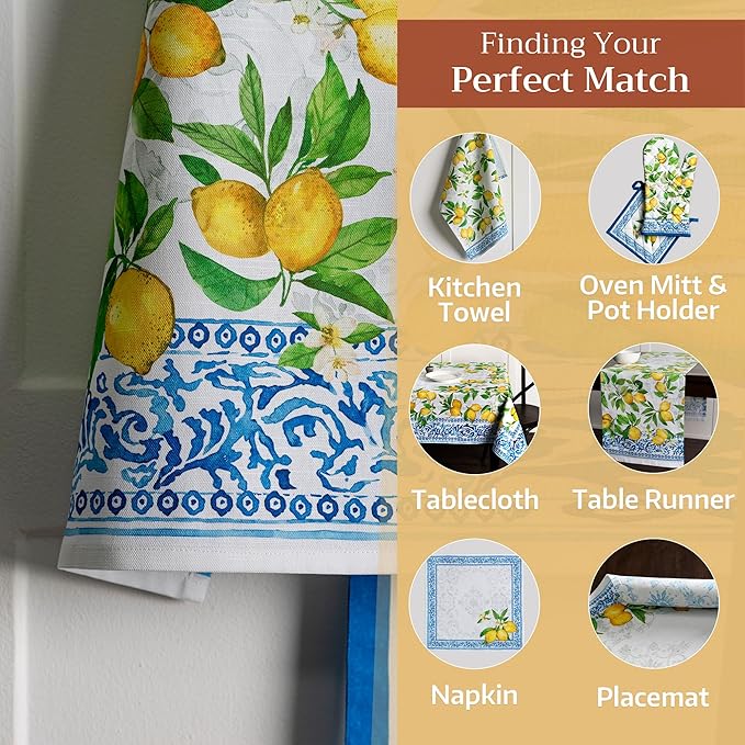 Maison d' Hermine 100% Cotton Apron for women with Pocket Kitchen Chef Apron for Men Cooking Easter Decorations