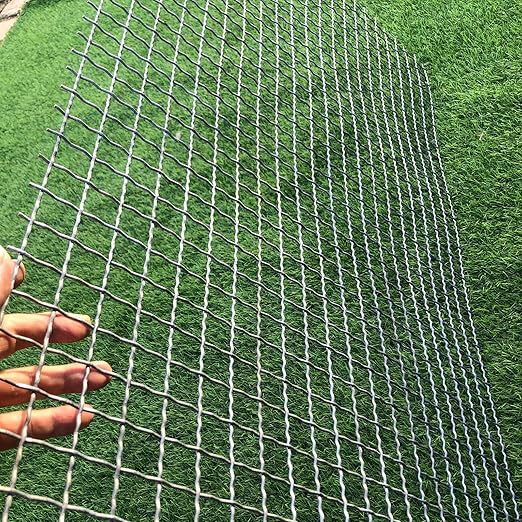 13Gauge Strong Galvanized Woven mesh 40"X24" 1" mesh|Delivered Flat|Poultry cage Netting -Anti-Rodent Steel mesh Crimped mesh Snake Fence Chicken Wire Fencing