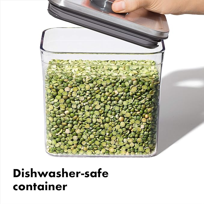 OXO STL POP SMALL SQUARE MINI - 0.4 QT/0.4 L