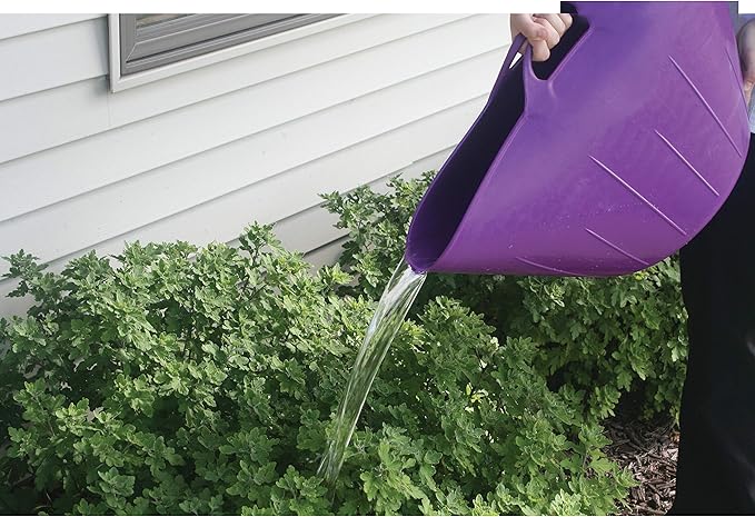 Little Giant® Poly/Rubber FlexTub Bucket | Ultra Durable & Versatile Farm Tub | Plastic Synthetic Gardening Tub (1, Purple)