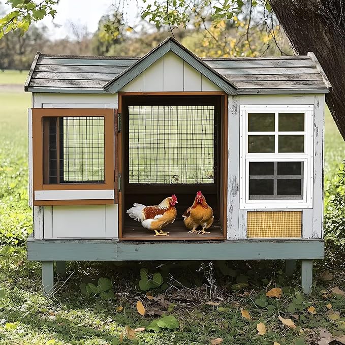 COLORPAPA 2 Pack Shed Windows,14" x 21" Flush Mount Small Window,Sliding Windows with Tempered Glass and Fiberglass Screen Shed, Chicken Coop, Playhouse, Household, Garage, Barns (White)