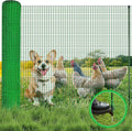 Temporary Fence with Step in Stakes,3‘x50’ Safety Barrier for Dog Snow Plastic Mesh Fencing with Fiberglass Post Windbreak Rope,Movable Fencing Roll for Garden Backyard Outdoor Animal Protect