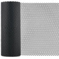 Black Chicken Wire Plastic Garden Fence- 16in x 40ft Plastic Mesh Fencing for Floral Arrangements, Poultry, Animal Barrier, Gardening
