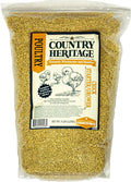 Country Heritage Chick Starter Grower Feed 5lbs - Non-Medicated Complete Nutrition Crumble for Baby Chickens Turkeys Ducks Geese, 18% Protein