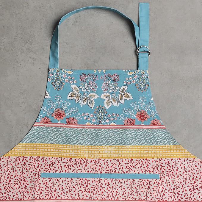 Maison d' Hermine 100% Cotton Apron for women with Pocket Kitchen Chef Apron for Men Cooking Easter Decorations