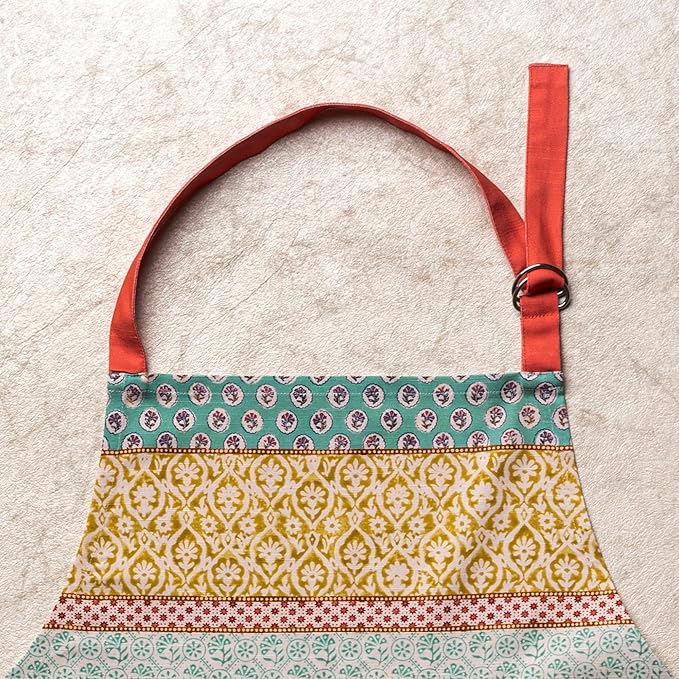 Maison d' Hermine 100% Cotton Apron for women with Pocket Kitchen Chef Apron for Men Cooking Easter Decorations