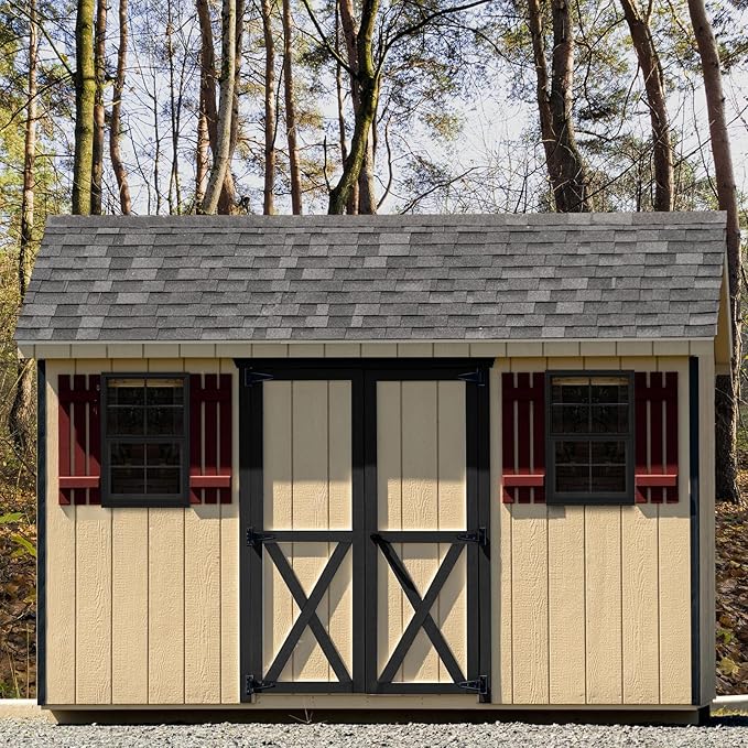 1 Pack Shed Window 24" x 27" Flush Mount Window with Tempered Glass,House Small Windows,Household Sliding Windows for Chicken Coop, Playhouse, Household, Garage-Black