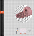 VEVOR Hardware Cloth 72 in x 50 ft, 1/2 in 19 Gauge Galvanized Wire Mesh Roll, Weather-Resistant Vinyl Coated Chicken Wire Fencing, Heavy Duty Welded Garden Plant Fencing for Rabbit Cage Snake Fence