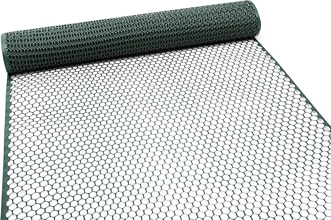 Tenax 72120942 Plastic Poultry Fence, Green (Pack of 2)