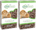 Carefresh Natural Paper Small Pet Bedding, Dust-Free | Odor Control | 30 L | Pack of 2 | 99% Dust-Free
