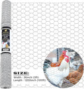 Chicken Wire 36 in x 100 FT x 1” Mesh x 20GA | Poultry Wire Netting | Hot Dipped Galvanised | Hexagonal Galvanized Mesh for Chicken Coop, Rabbit Cage, Fence Barrier
