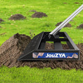 Lawn Leveling Rake 30x10 inch, Leve Lawn Tool with Stainless Steel, Lawn Leveler 27-80" Adjustable Handle, Yard Leveling Rake Heavy-Duty for Garden, Golf Course, and Farm