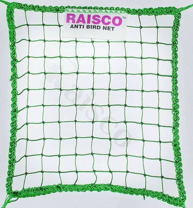 Azone 12x18 Ft Anti-Bird Net (216 Sq Ft) Nylon Bird Net with 20Pcs Plastic Cable Clips & Tying Ropes