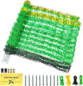 Electric Fence Netting, 42.5" H x 164' L, Portable Livestock Nets Mesh for Hog, Dogs, Deer, Goats, Larger Animals Electric Fencing for Backyards, Homesteaders, Farms, Ranches, Gardens
