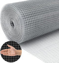 Land guard 23 Gauge Hardware Cloth, 1/4 inch 48inch×100ft Chicken Wire Fence, Galvanized Welded Cage Wire Mesh Roll Supports Poultry Netting Cage Fence……
