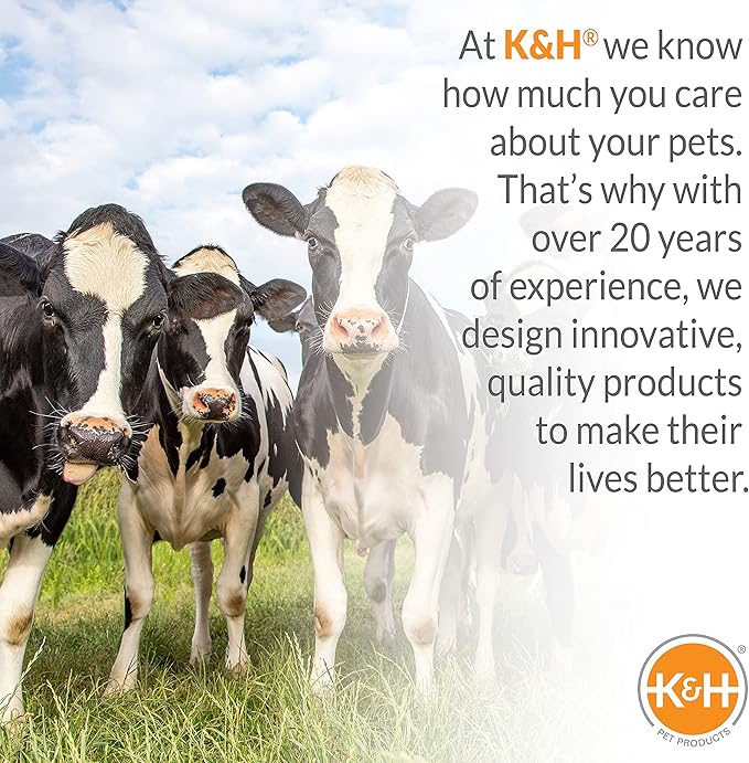 K&H Pet Products Bucket Heater, Ultimate Pail & Bucket Water Submersible Deicer (No Float), Animal Bucket Heater for Goats, Horses, Cattle, Chickens and Livestock Deicer - Red 250W