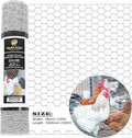 Chicken Wire 18 in x 100 FT x 1” Mesh x 20GA | Poultry Wire Netting | Hot Dipped Galvanised | Hexagonal Galvanized Mesh for Chicken Coop, Rabbit Fence (PM 18 x 100)