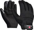 1 Pair Heavy Duty Mechanic Work Gloves for Men & Women – Synthetic Leather Safety Gloves, Puncture Resistant, Durable Utility Gloves for Automotive, Construction, Yard Work & Landscaping (XL)