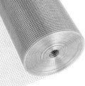 Hardware Cloth Galvanized After Welding 23 Gauge,Chicken Wire Mesh Screen Fence, Heavy Duty Wire Mesh Roll for Chicken Pen/Coop Fences, Garden Fences,Poultry Netting Cage (1/2inch 48IN x 100FT)