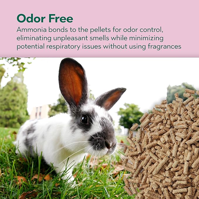 Andy Wood Pellet Bedding, 5 lb Bag, Premium Pine Pellets for Rabbits & Guinea Pig Bedding, Small Pets, Hamster, & Rabbit Litter