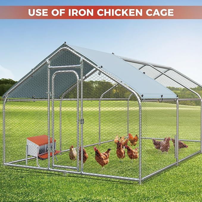 Nesting Boxes for Chickens, 3 Holes Chicken Nesting Box with Removable Tray, Easy Egg Collection, Roll Away Nesting Box for Hens, Chicken Coop, with Legs, Orange
