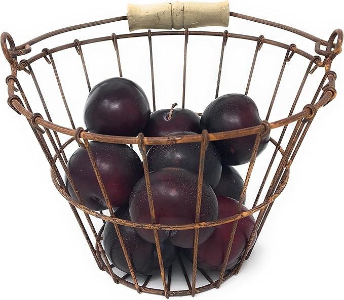 Hearthside Collection Small Wire Egg Basket