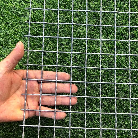 13Gauge Strong Galvanized Woven mesh 40"X24" 1" mesh|Delivered Flat|Poultry cage Netting -Anti-Rodent Steel mesh Crimped mesh Snake Fence Chicken Wire Fencing