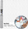 Chicken Wire 48 in x 100 FT x 1” Mesh x 20GA | Poultry Wire Netting | Hot Dipped Galvanised | Hexagonal Galvanized Mesh for Chicken Coop, Rabbit Cage, Fence Barrier