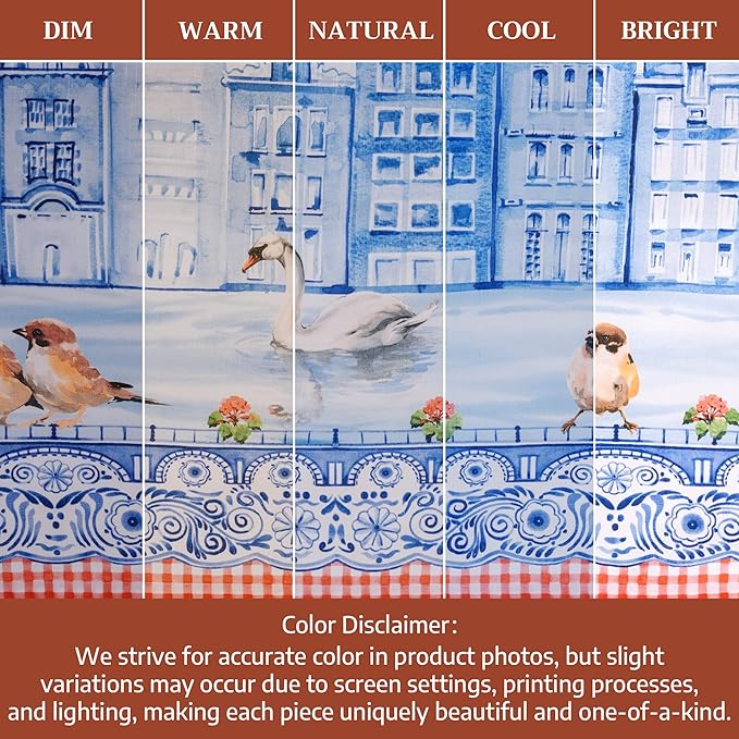 Maison d' Hermine 100% Cotton Apron for women with Pocket Kitchen Chef Apron for Men Cooking Easter Decorations