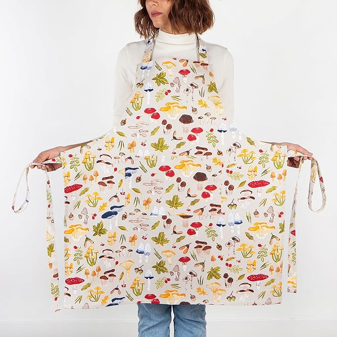 Now Designs Field Mushrooms Chef's Kitchen Apron
