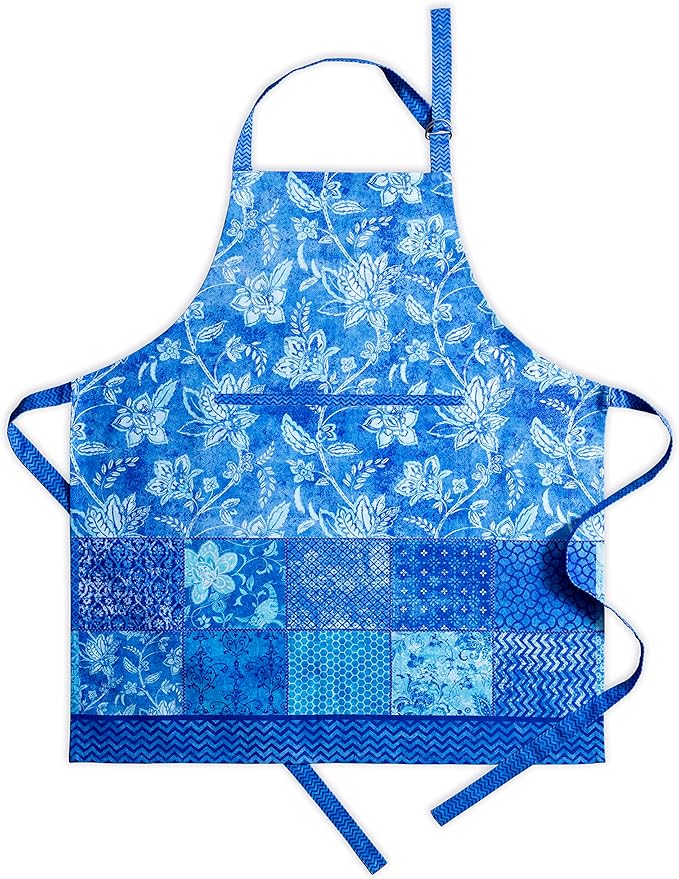 Maison d' Hermine 100% Cotton Apron for women with Pocket Kitchen Chef Apron for Men Cooking Easter Decorations