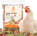 BUCATSTATE Chicken Nesting Herbs 21.1oz, Nesting Herbs for Chicken Coop with 10 Dried Floral Poultry Herbs, Nest Box Aromatic Refresher to Increase Egg Production