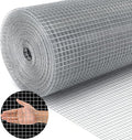 Land Guard 19 Gauge Hardware Cloth, 1/2 inch Chicken Wire Fence, Galvanized Welded Cage Wire Mesh Roll Supports Poultry Netting Cage Fence………