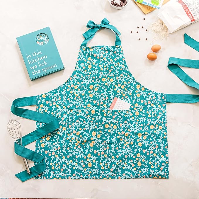 Passionate Penny Pincher Kitchen Apron | Organic Cotton | Two Deep Pockets | Adjustable Neck Strap