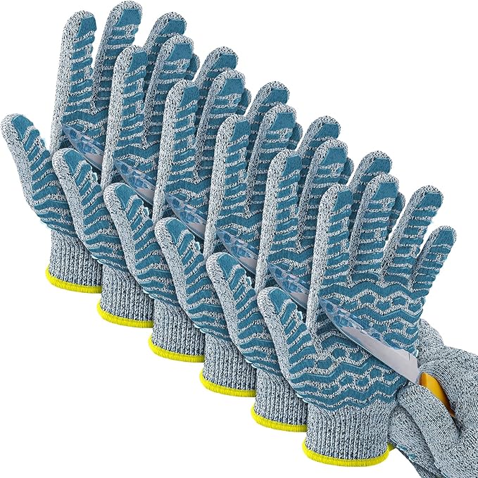 HandLove Cut Resistant Gloves, 100% Food Contact Safe, CE Level 5 Premium Protective Cutting Gloves