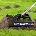 Lawn Leveling Rake 45x10 inch, Leve Lawn Tool with Stainless Steel, Lawn Leveler 27-80" Adjustable Handle, Yard Leveling Rake Heavy-Duty for Garden, Golf Course, and Farm
