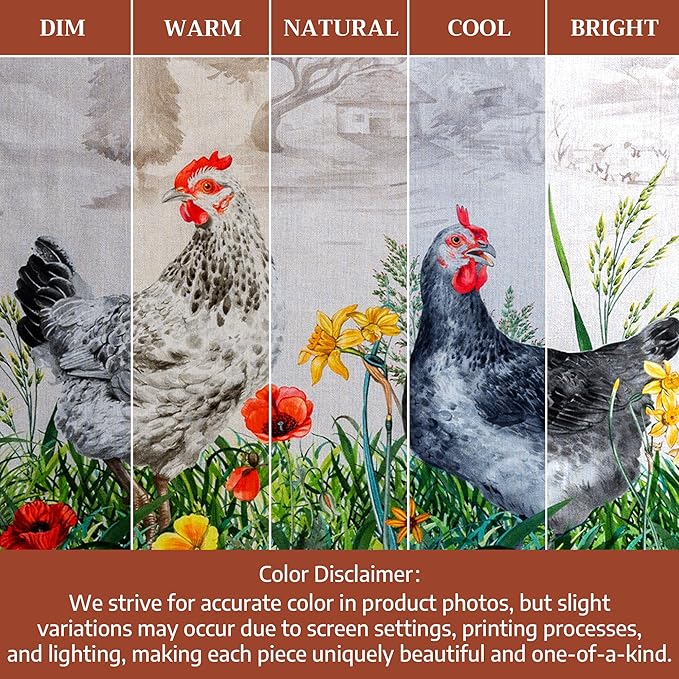 Maison d' Hermine 100% Cotton Apron for women with Pocket Kitchen Chef Apron for Men Cooking Easter Decorations
