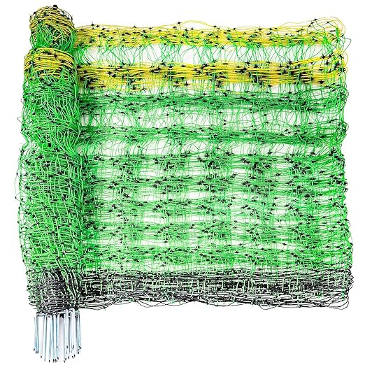 42.5" H x 164'L, Portable Livestock Fencing Used in Backyards