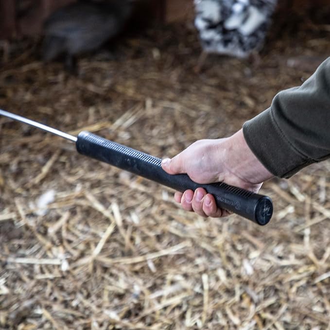 Yardbird Poultry Wrangler, Textured Handle, Stainless Steel Shaft with Tapered Hook, Model: 47008