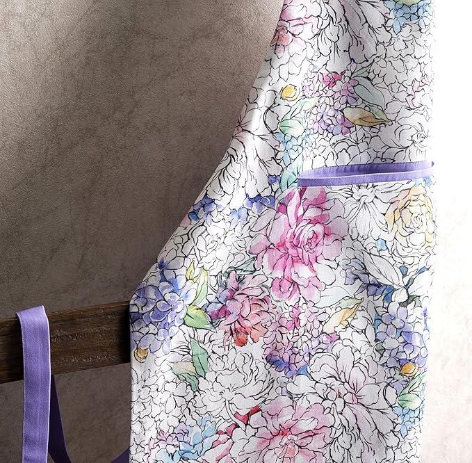 Maison d' Hermine 100% Cotton Apron for women with Pocket Kitchen Chef Apron for Men Cooking Easter Decorations