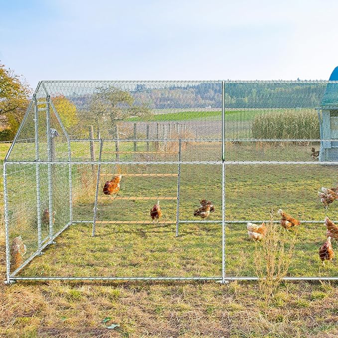 YUMEKA 55" Large Chicken Roosting Bars for Coop, Sturdy Metal Chicken Perch Ladder, Wood Roosting Stand for Hens & Roosters, Chicken Run Accessories & Toys for Backyard Poultry