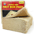Cackle Hatchery Laying Hen Nest Box Pads Made in USA from Sustainable Aspen Exceslior - 13x13 Nesting Box Liners (10 Pack)