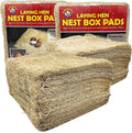 Laying Hen Nest Box Pads Made in USA from Sustainable Aspen Exceslior - 13x13 Nesting Box Liners (24 Pack)