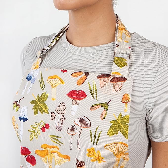 Now Designs Field Mushrooms Chef's Kitchen Apron